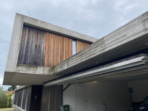 Villa Tannay Geneva Elvetia curatare prin hidrosablare fatade, terase, scari, lemn, beton