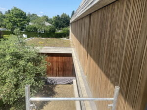 Villa Tannay Geneva Elvetia curatare prin hidrosablare fatade, terase, scari, lemn, beton