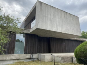 Villa Tannay Geneva Elvetia curatare prin hidrosablare fatade, terase, scari, lemn, beton
