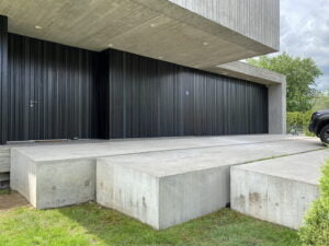 Villa Tannay Geneva Elvetia curatare prin hidrosablare fatade, terase, scari, lemn, beton
