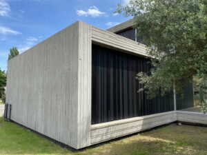 Villa Tannay Geneva Elvetia curatare prin hidrosablare fatade, terase, scari, lemn, beton