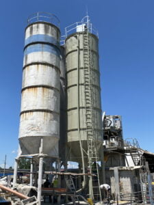 Curatare rezervor beton sablare indepartare rugina vopsea